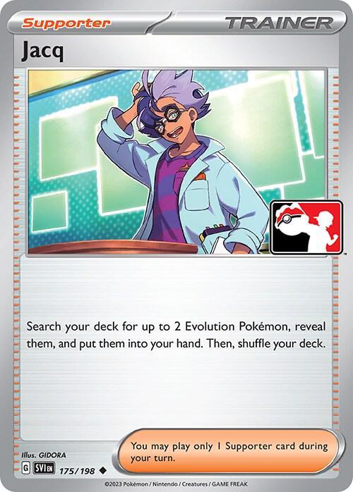 Scarlet & Violet Jacq [Prize-Pack] Pokémon card